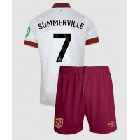 Fotbalové Dres West Ham United Crysencio Summerville #7 Dětské Alternativní 2024-25 Krátký Rukáv (+ trenýrky)